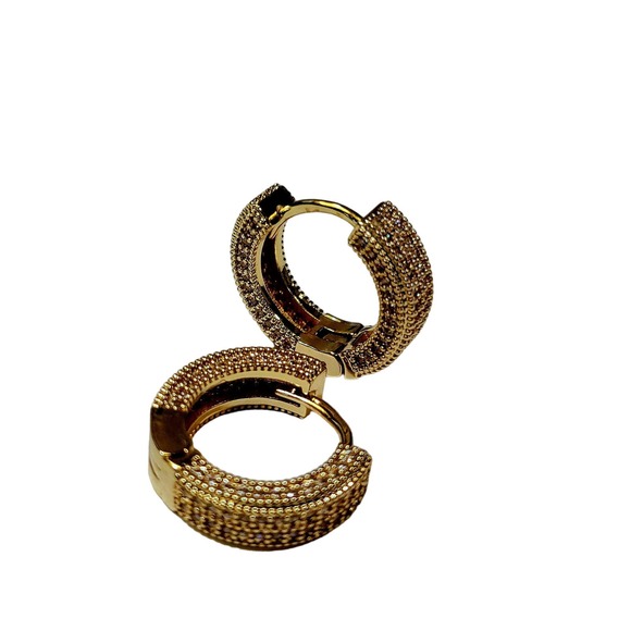 Gold Plated Hoop - Picture 2 of 10